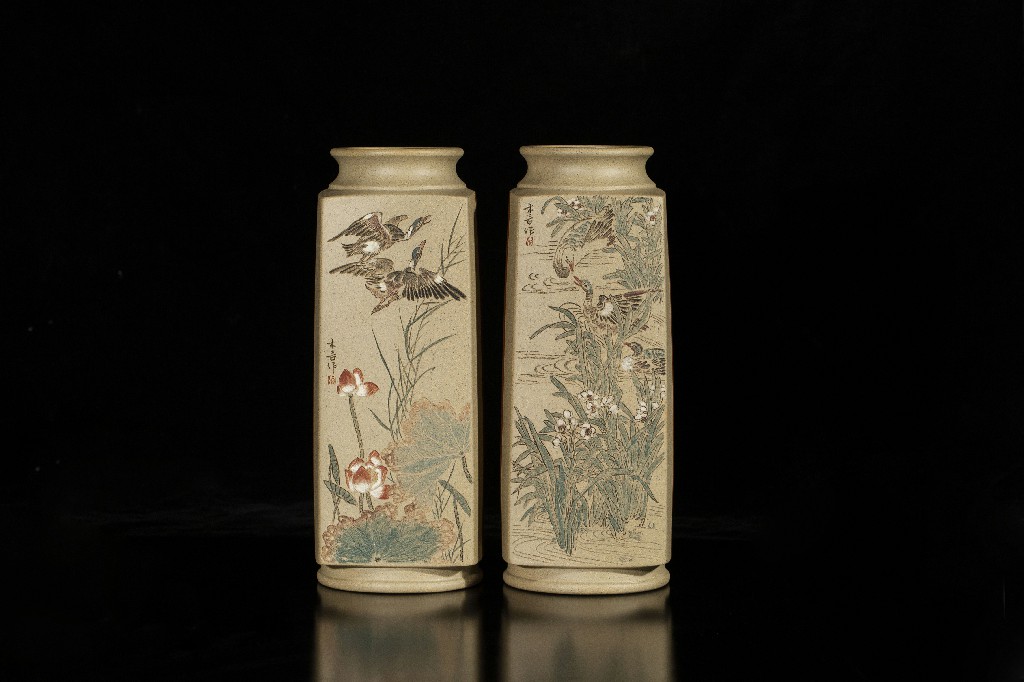 四方花瓶一对 5万.jpg